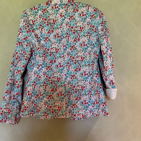 J. Crew Campbell Floral Liberty One Button Blazer - Picture 4 of 5